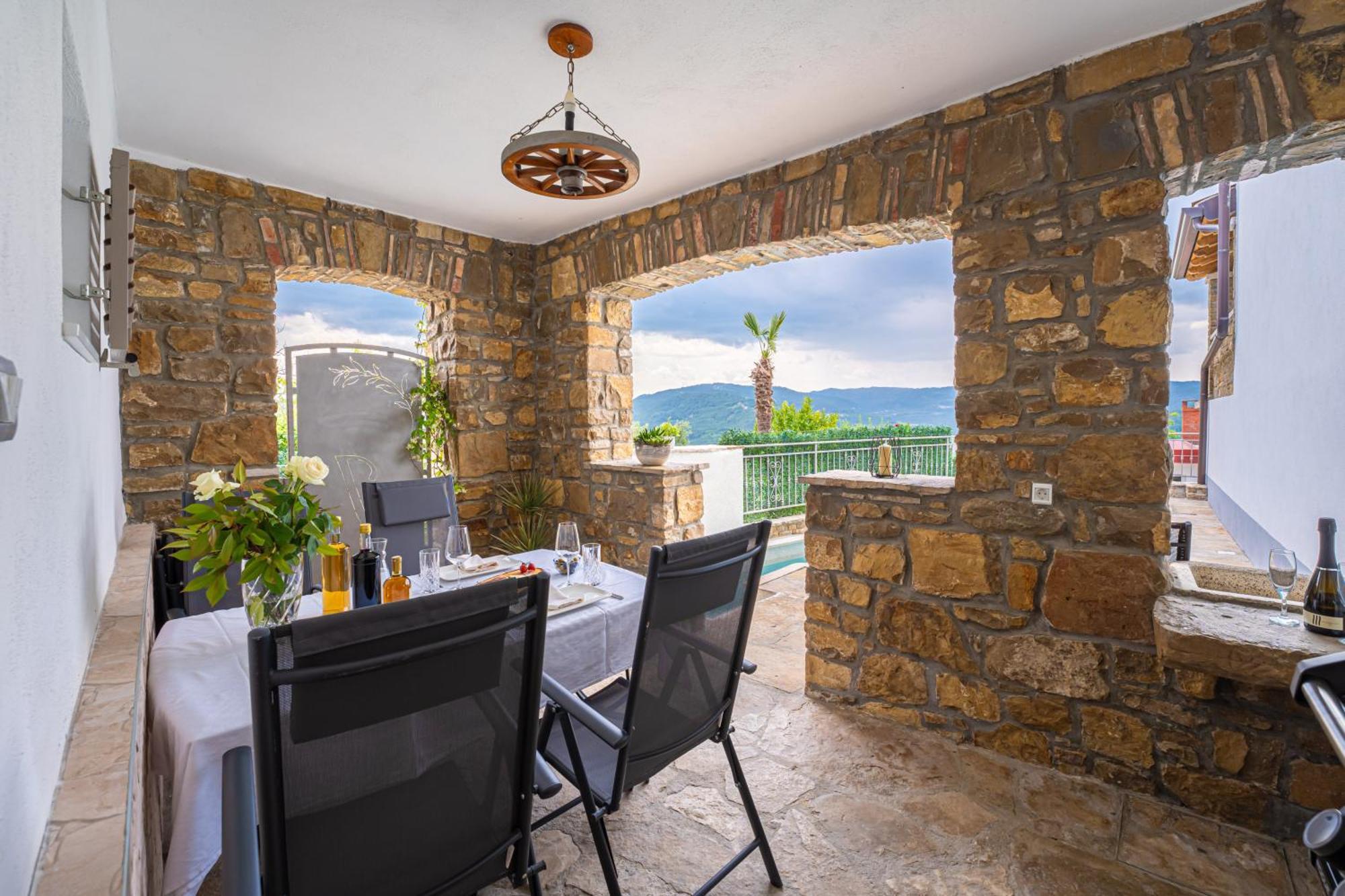 Holiday Home Belveder Motovun With Heated Pool Livade Εξωτερικό φωτογραφία