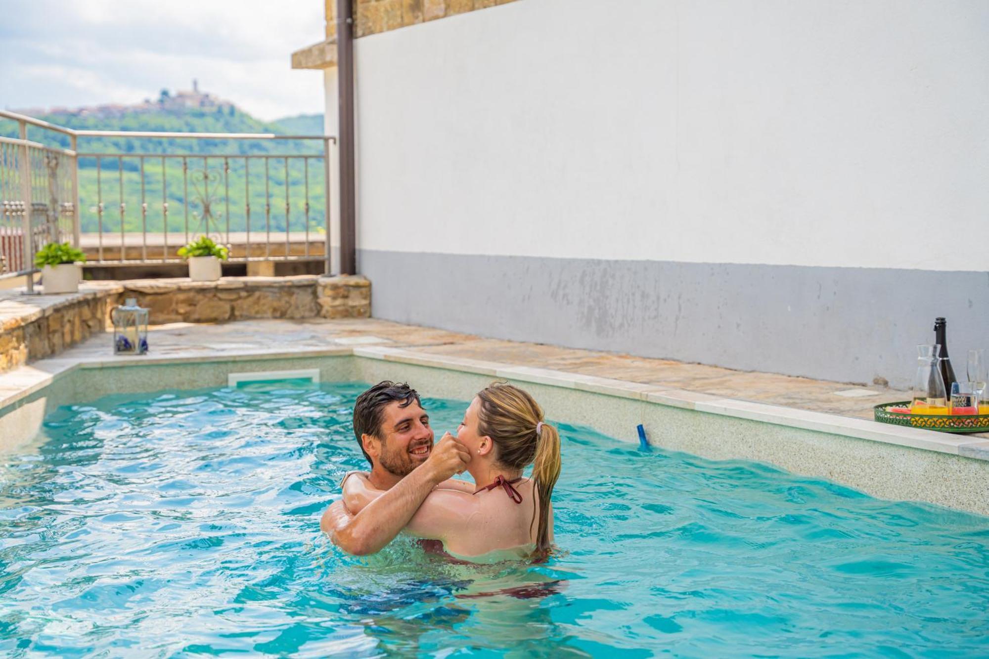 Holiday Home Belveder Motovun With Heated Pool Livade Εξωτερικό φωτογραφία