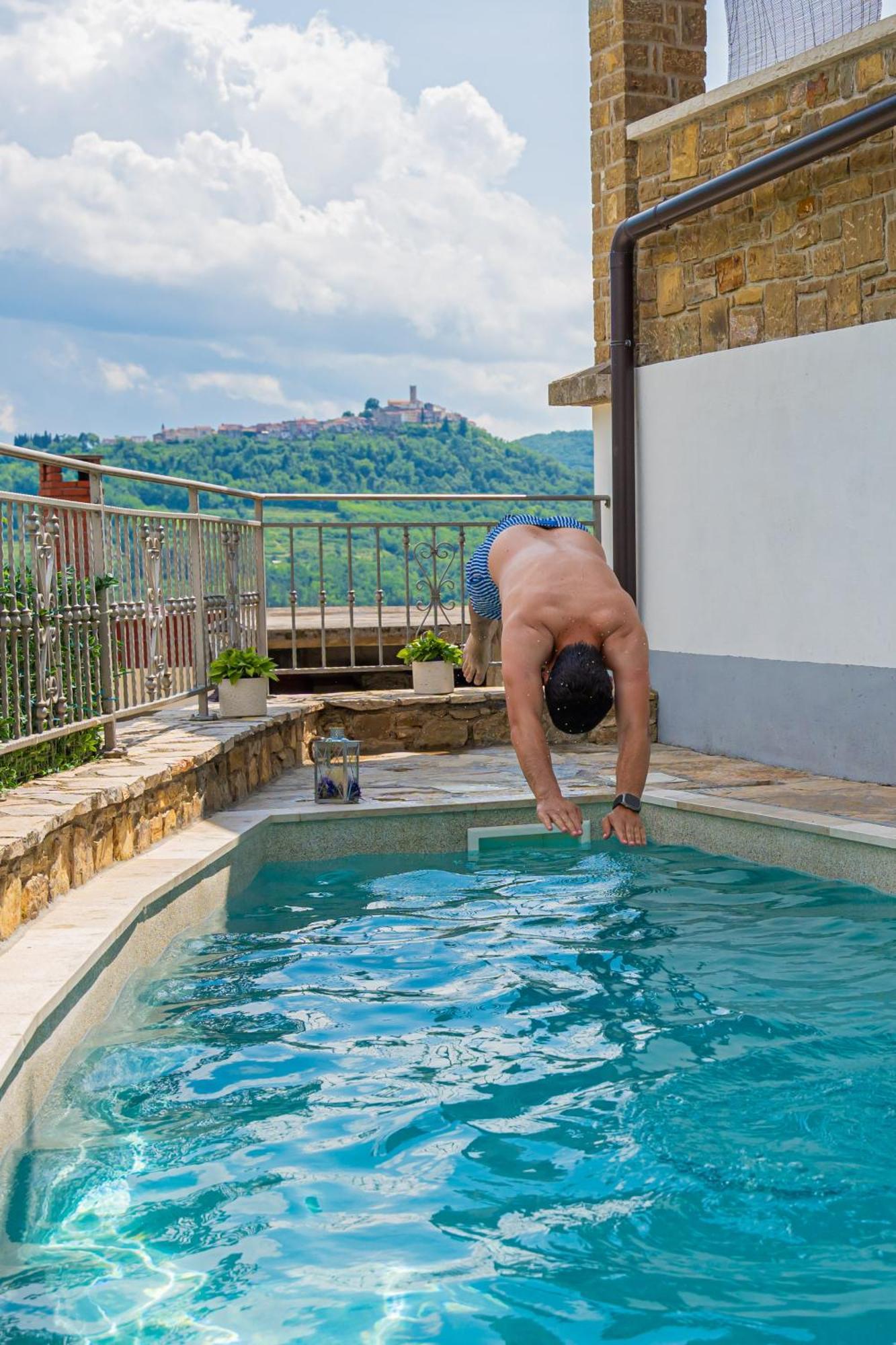 Holiday Home Belveder Motovun With Heated Pool Livade Εξωτερικό φωτογραφία